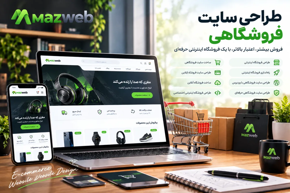طراحی سایت فروشگاهی چیست؟ راهنمای جامع ساخت فروشگاه اینترنتی حرفه‌ای
