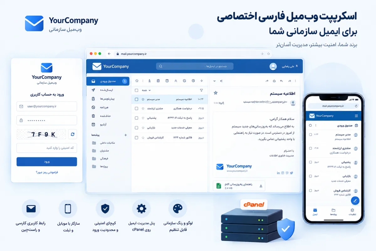 Persian Enterprise Webmail Script